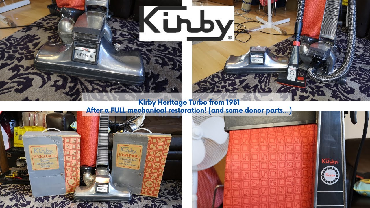 1981 Kirby Heritage Turbo - After Mechanical Restoration! @KirbyEnthusiast @HooverLux