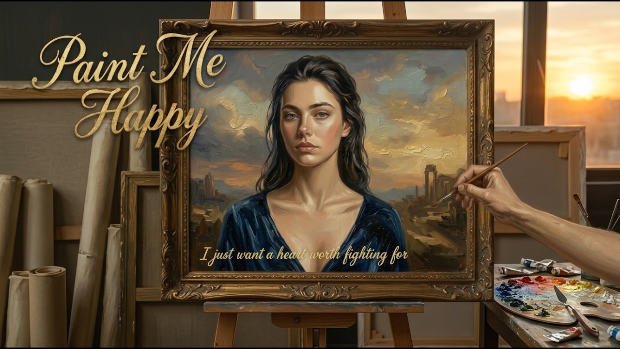 💖“Paint Me Happy” - Feel the colors of hope & love in this dreamy indie pop ballad 💫
