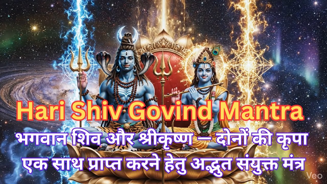 Hari Shiv Govind Mantra | Most Powerful Shiva & Krishna Chant for Blessings & Peace 🙏