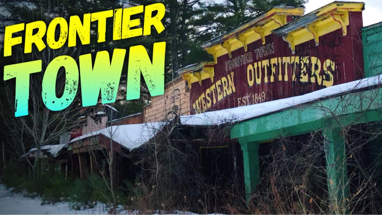 Abandoned FRONTIER TOWN (Old West Theme Park in the Woods)