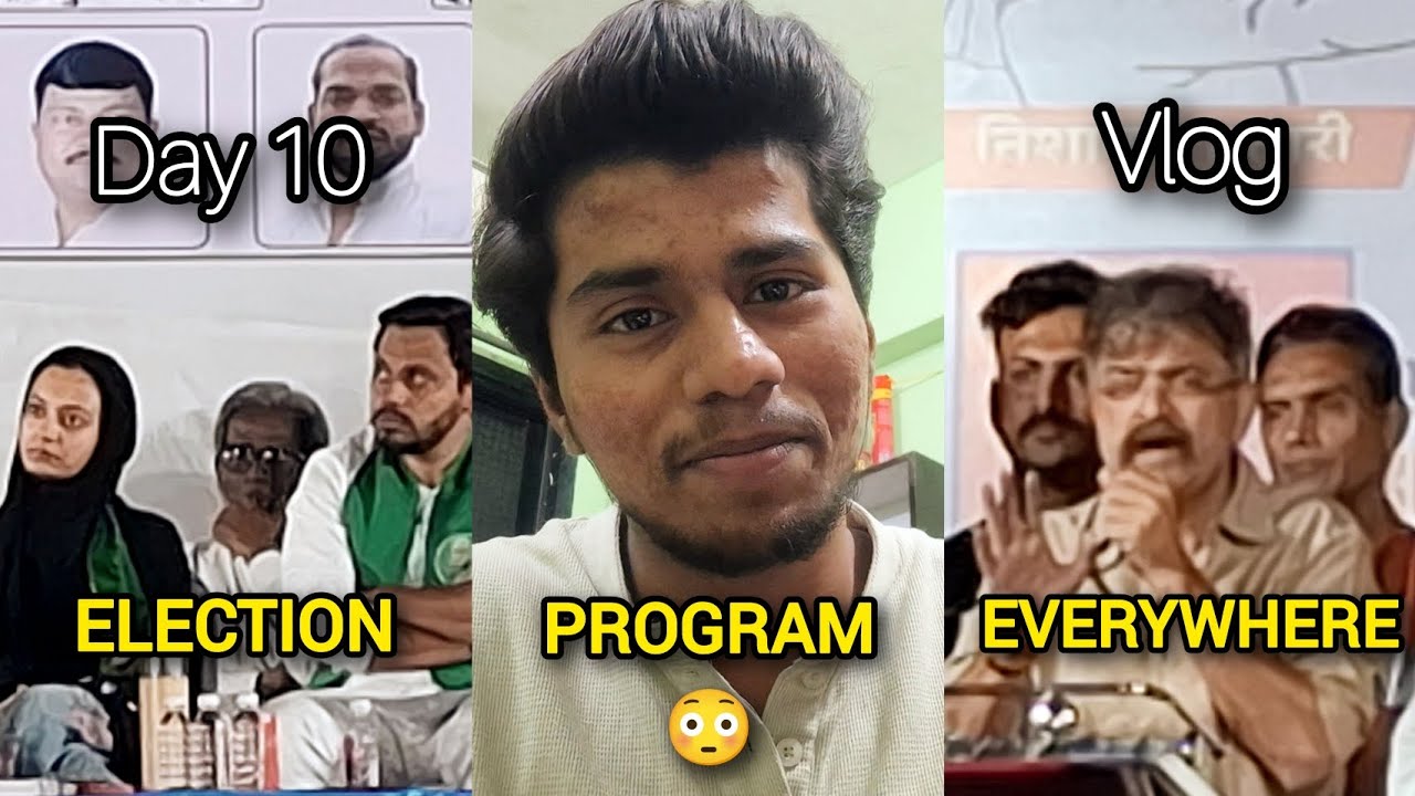 Unexpected Election Programs on Mumbra Roads 😲 | Day 10 | Vlog | 2026.