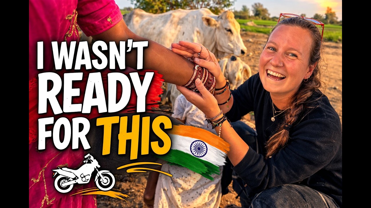 I Rode Alone Into a Remote Village in India... Then This Happened! 🇮🇳 - Motorbike adventure #6