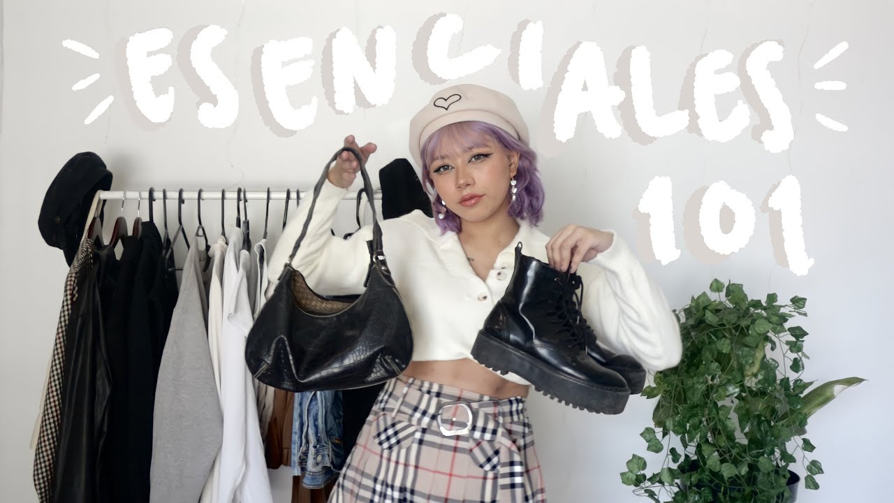 esenciales de closet: prendas básicas que necesitas en tu closet