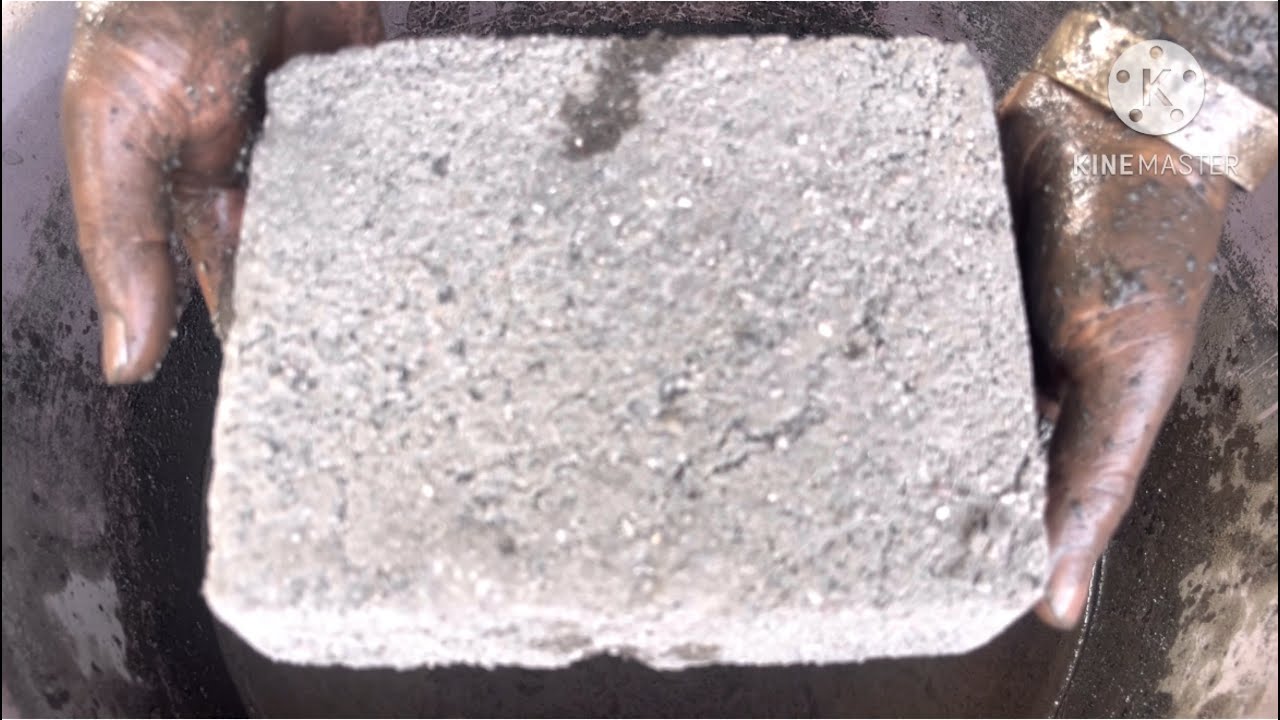 Dusty mix textures big shapes water crumbling #asmr 