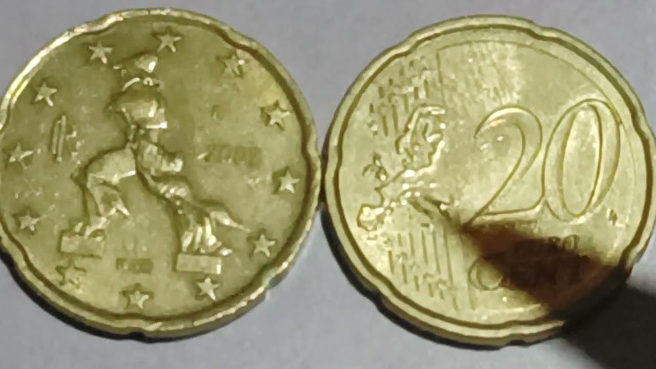 SUPER RARE COINS 20 CENT 2002 ITALY HIGH VALUE.PH.53,459.00 PH.40,880.00 PH.12,578.00.PH.26,814.00.