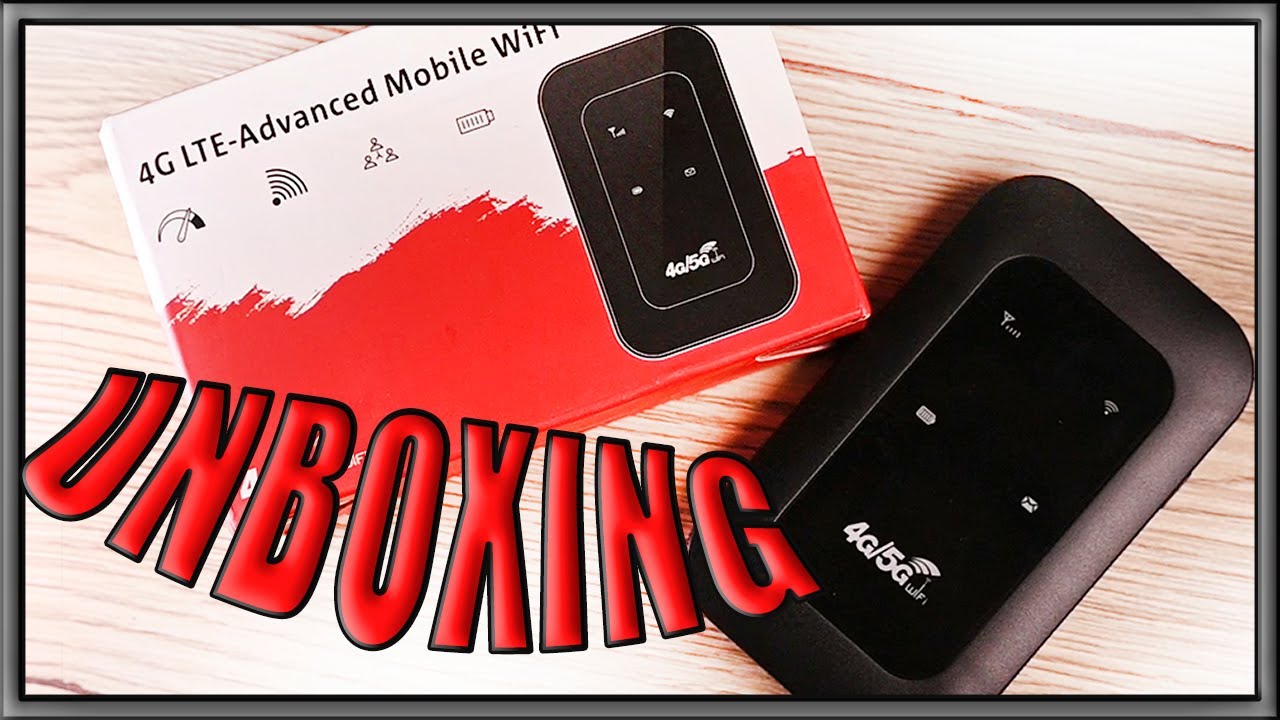 mifi router 4g portatil aliexpress h806 unboxing