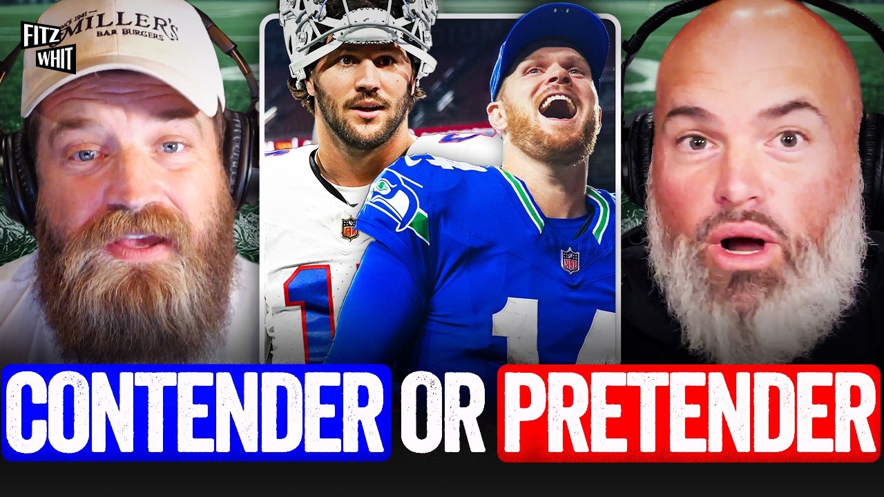 NFL’s REAL Contenders or Pretenders | Bills, Seahawks, Patriots, Broncos & MORE | Plus Cam Jordan