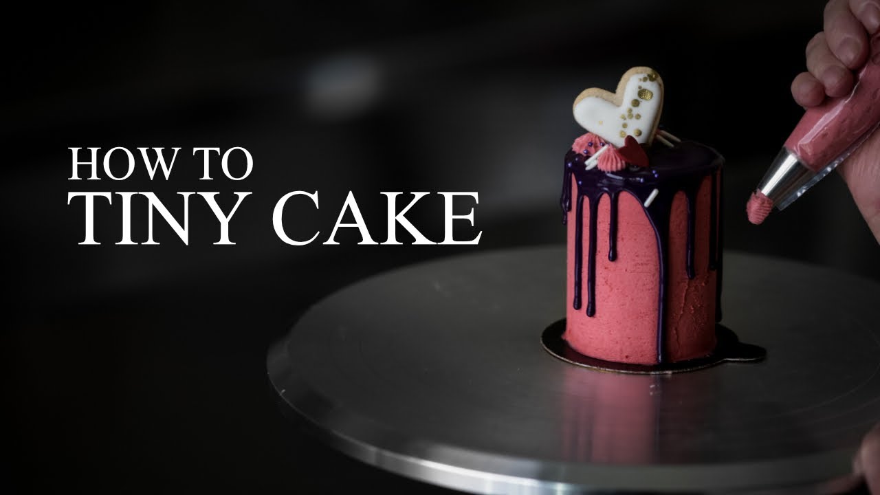 How to Make a Chocolate Drip Cake Mini | Cake Decorating School