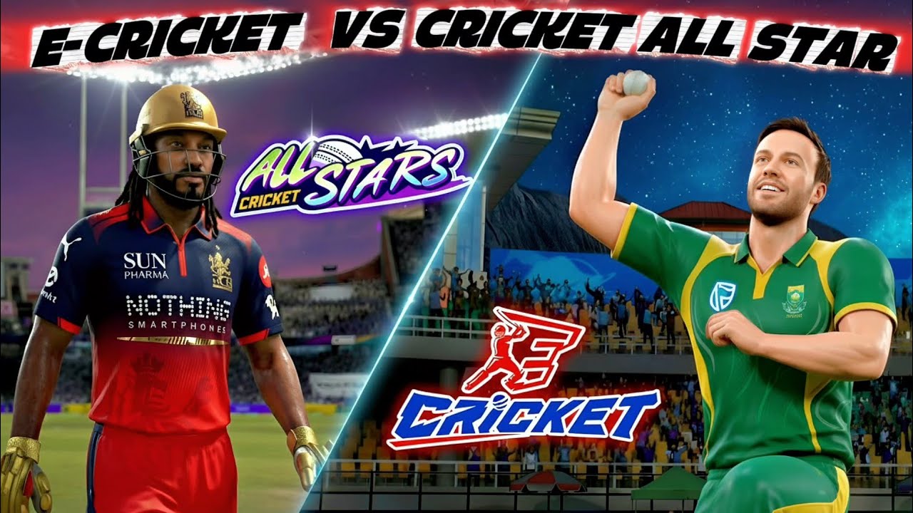 KRAFTON Finally Has Competition! 🔥 eCricket vs Cricket All Star: Which One is the New King?