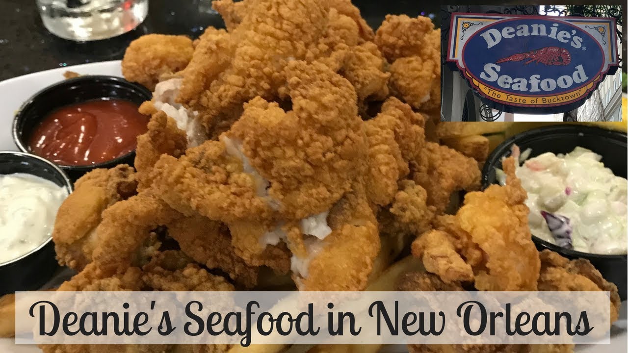 New Orleans: Drinks & Sweets & Dinner at Deanie's Seafood... YUM!!!