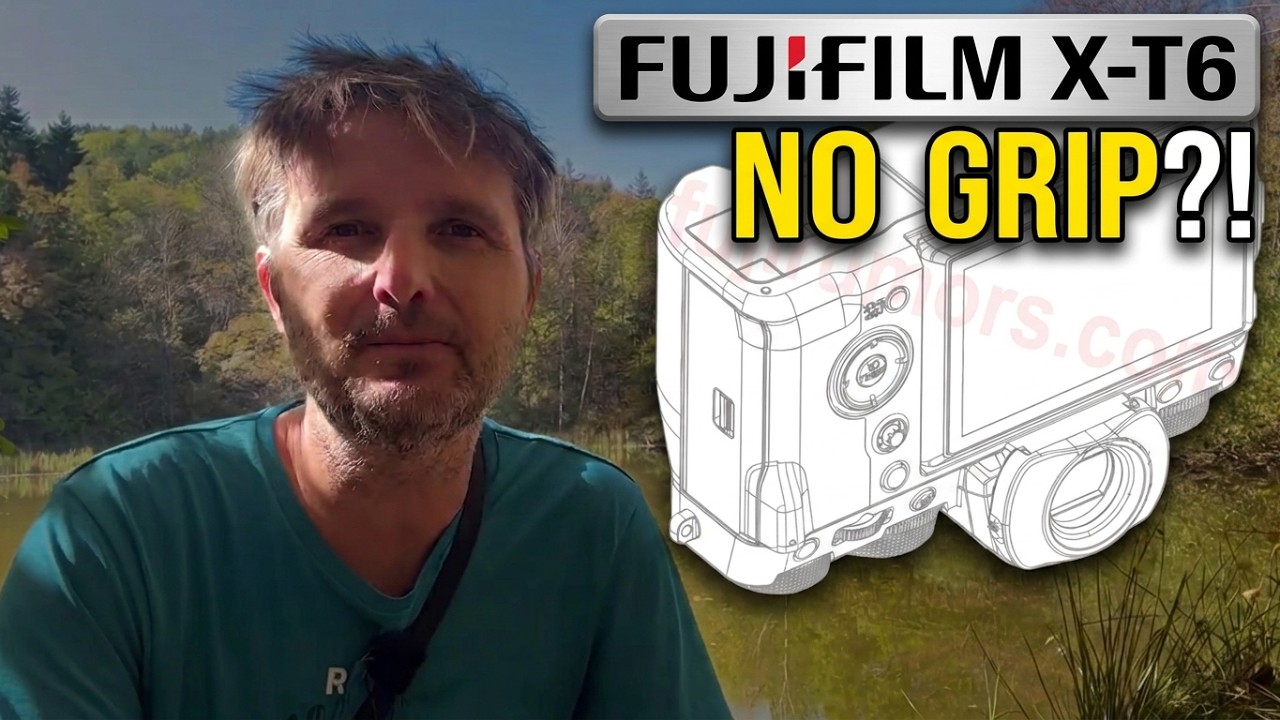 Fujifilm X-T6 - Additional Leaked Sketch Answers Battery Grip Question