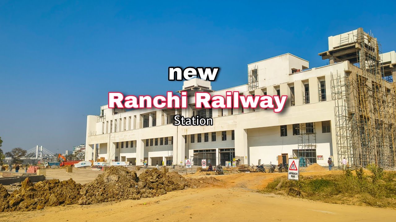 New Railway Station🔥|letest update 2025| #viral #ranchi_railway_station #ranchiflyover 