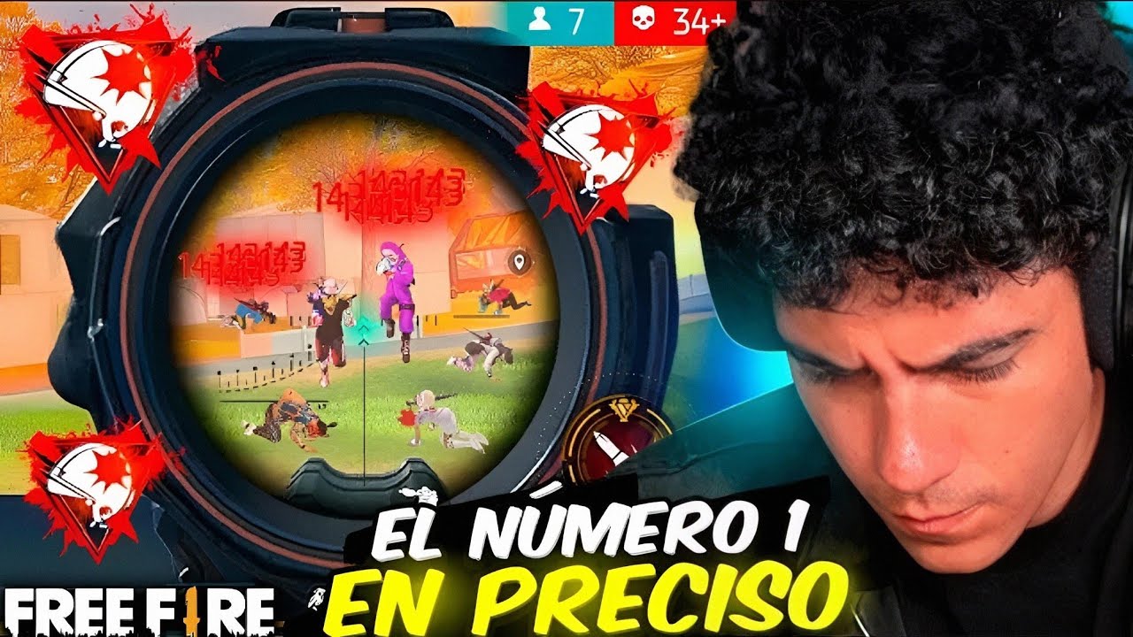 ​¡CALVO JUEGA POR PRIMERA VEZ CON PRECISO EN MIRA Y PASA ESTO! 😱🎯 (FREE FIRE)
