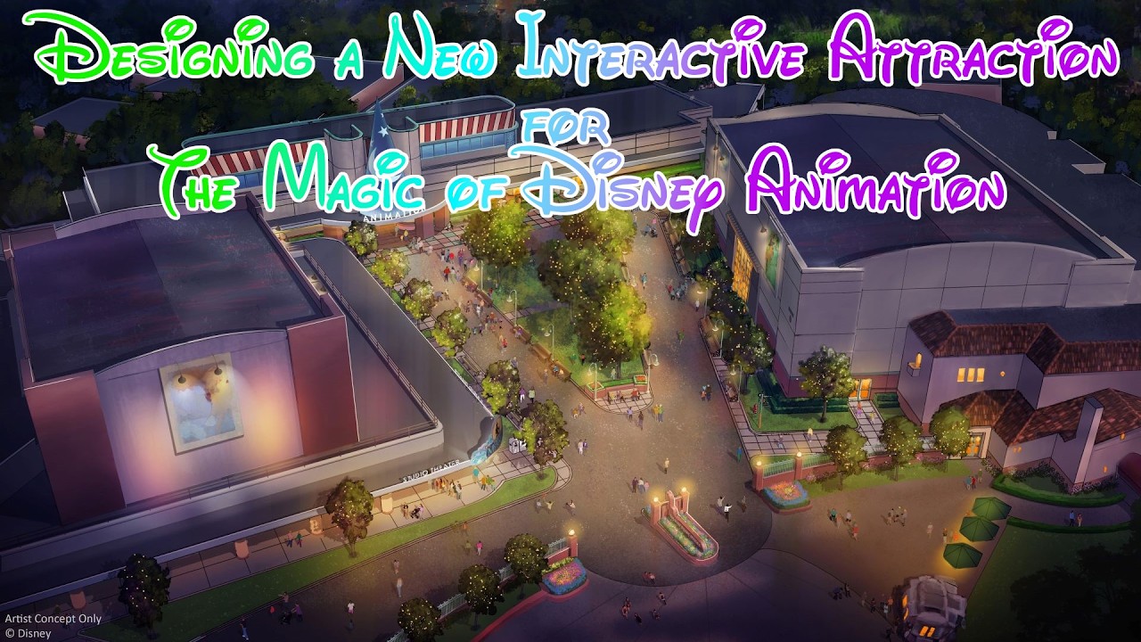 Designing A New Interactive Attraction for The Magic of Disney Animation | Hollywood Studios