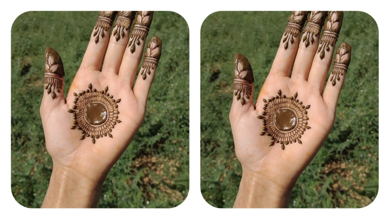Shivratri k liye asthetic mehandi design ❤️#simplemehandi design #arbic #professinalbridal 