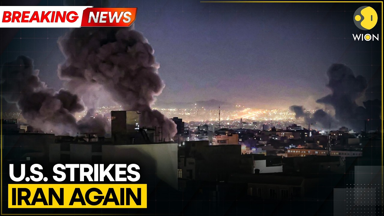 US Strikes Iran: US Forces Conduct Renewed Strikes In Iran | WION Breaking