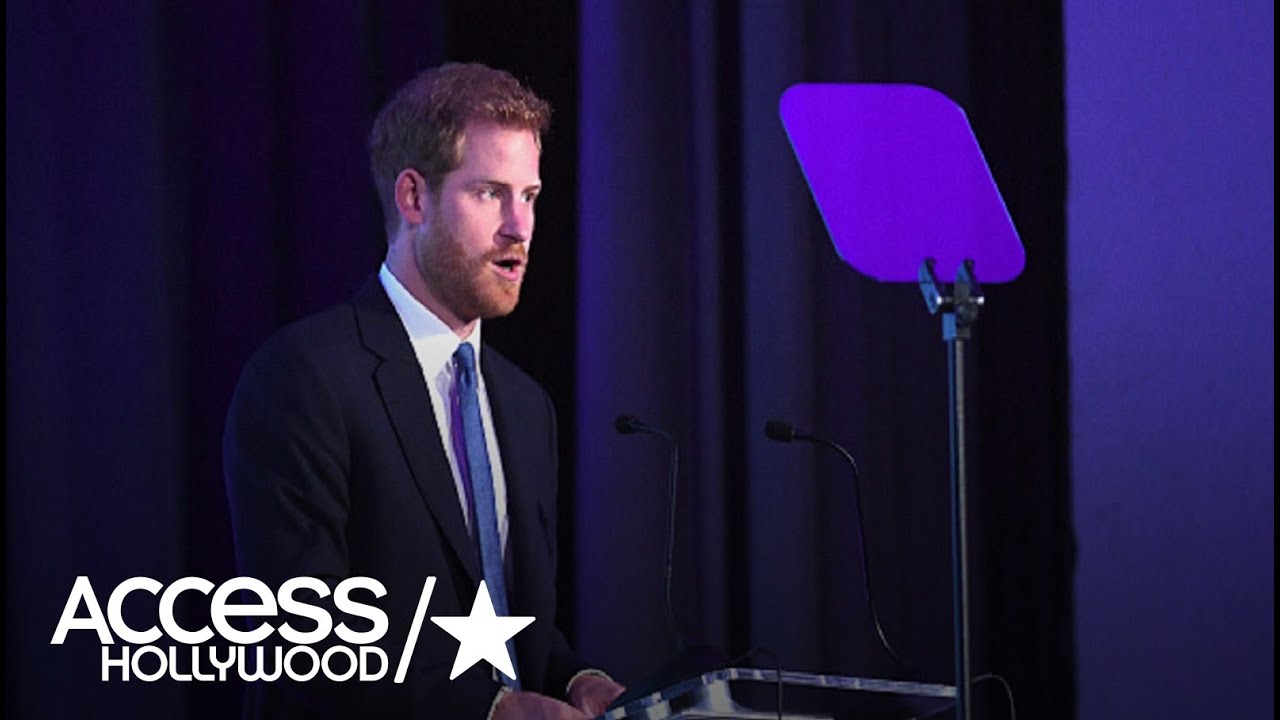 Prince Harry Gives Heartfelt Speech About Mental Health | Access Hollywood