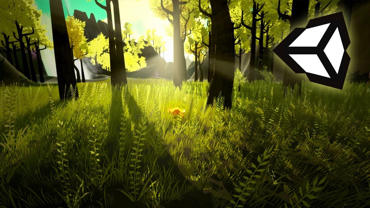 Создайте красивое стилизованное природное окружение в Unity за 3 минуты