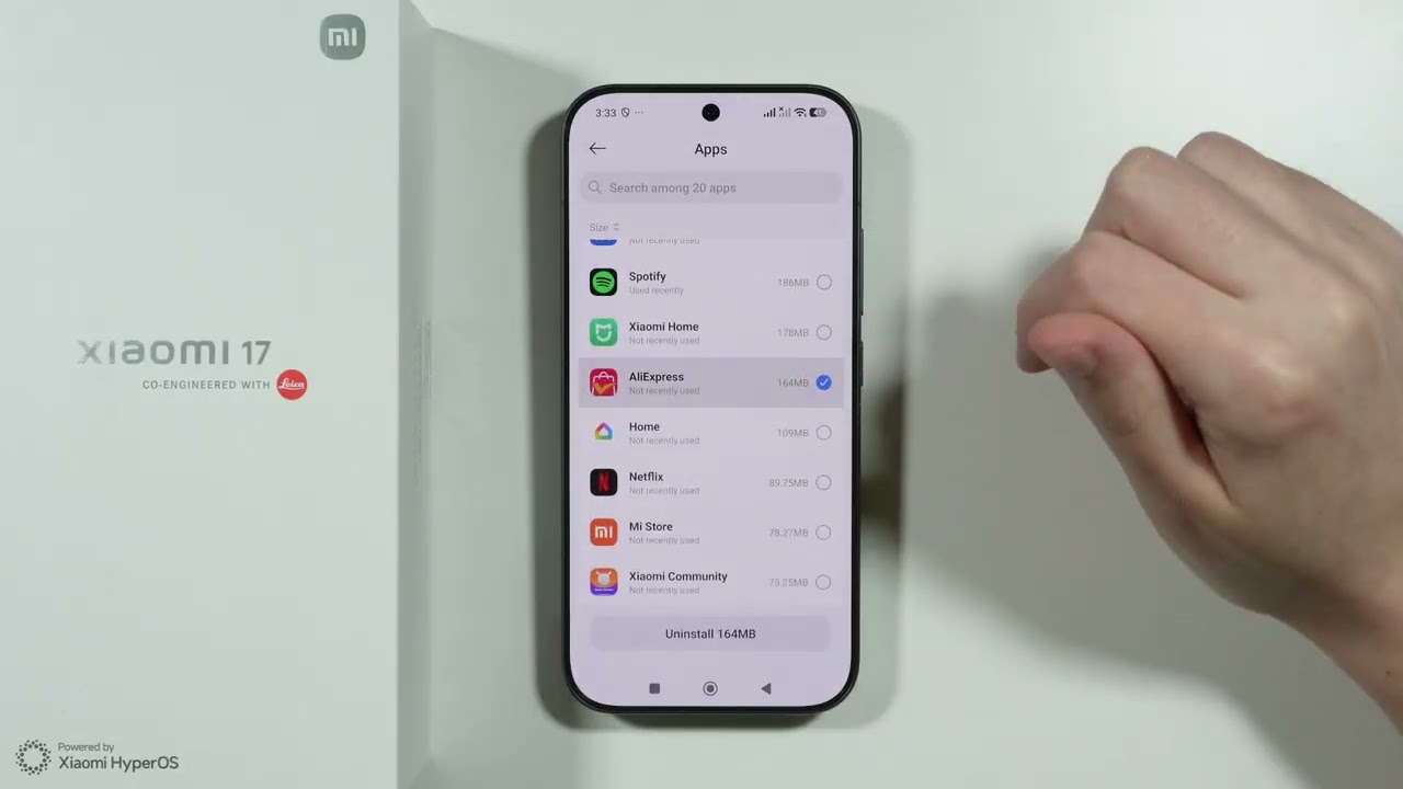 Xiaomi 17: Как быстро удалить все ненужные приложения