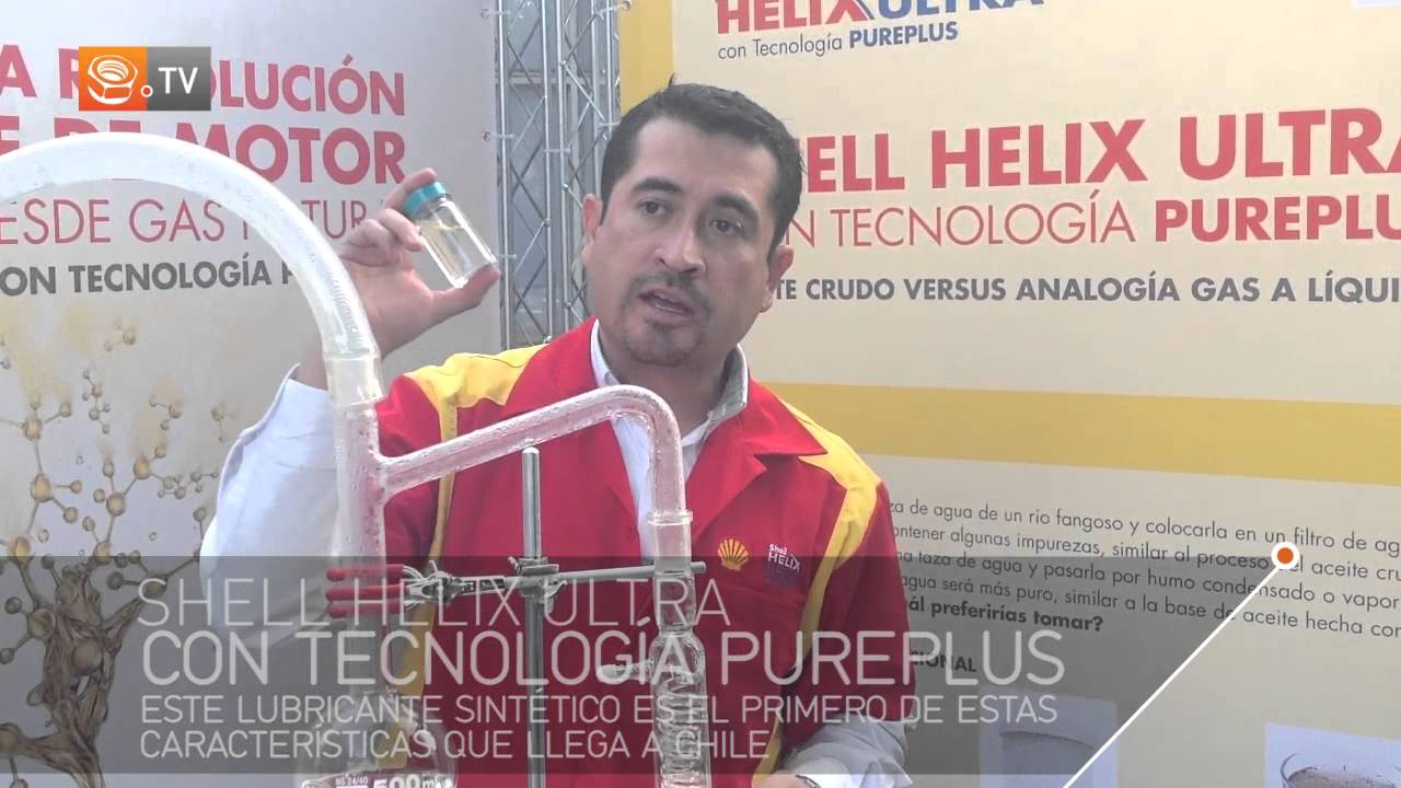 Demostración Shell Helix Ultra con tecnología Pureplus