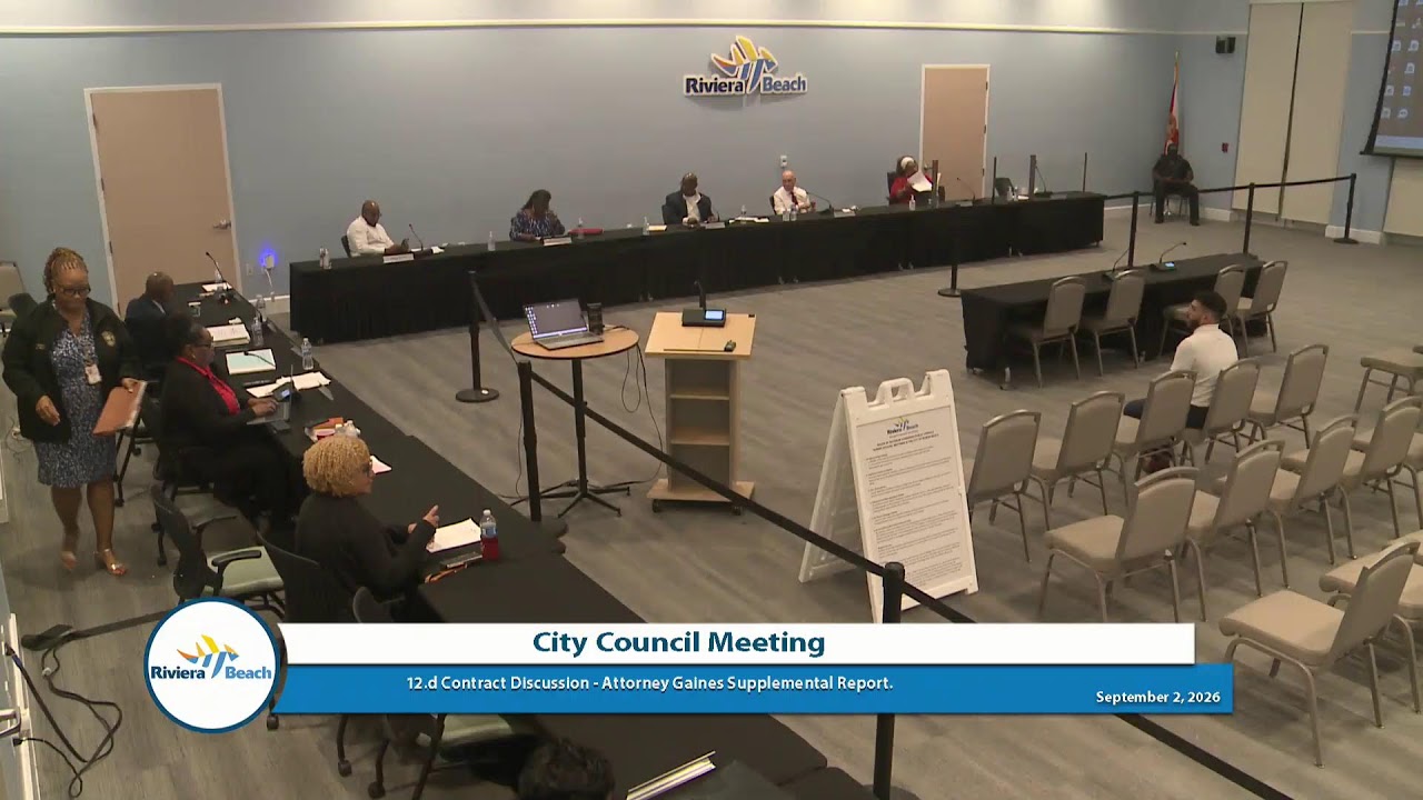 Council Meeting  September 2, 2026