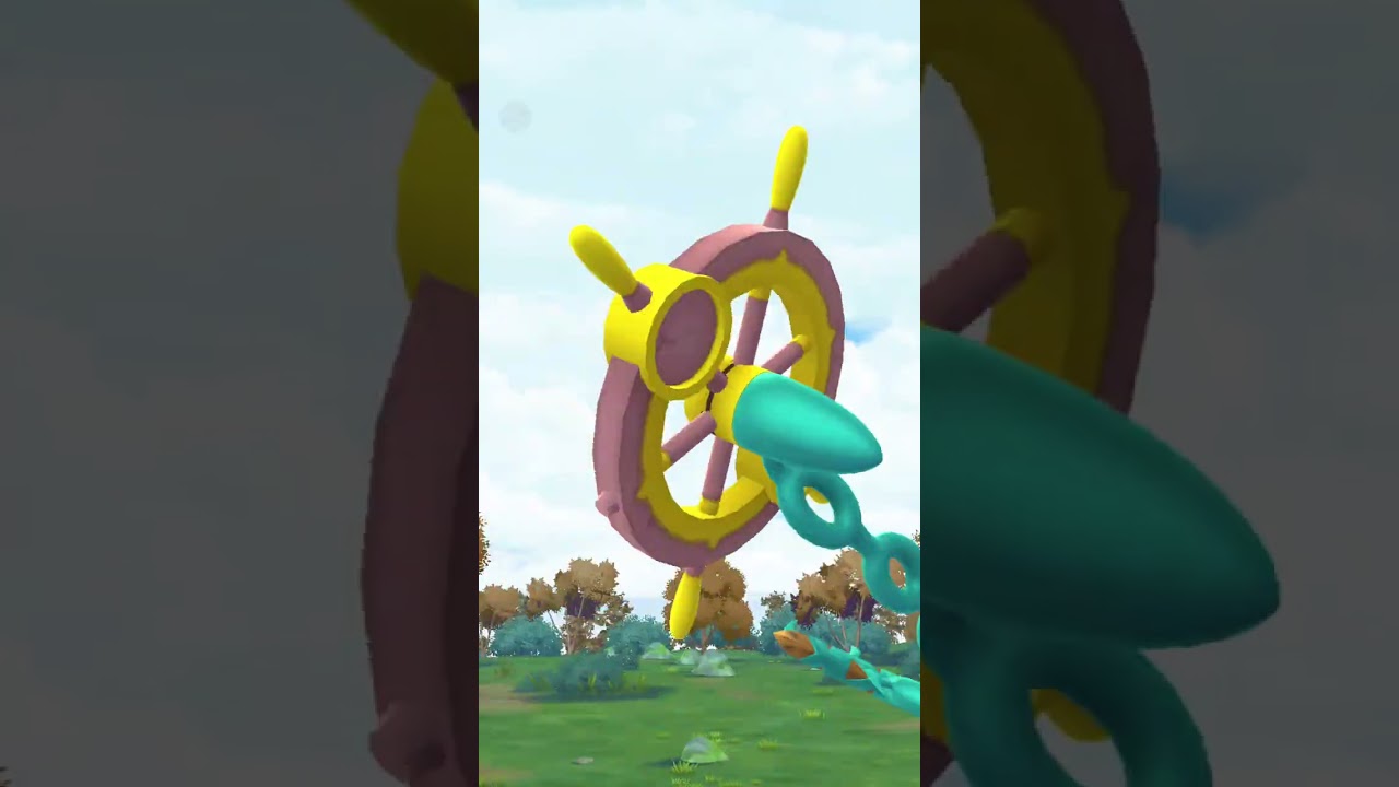 The pinch perfect event Pokemon go+ Shiny dweeble caught 
