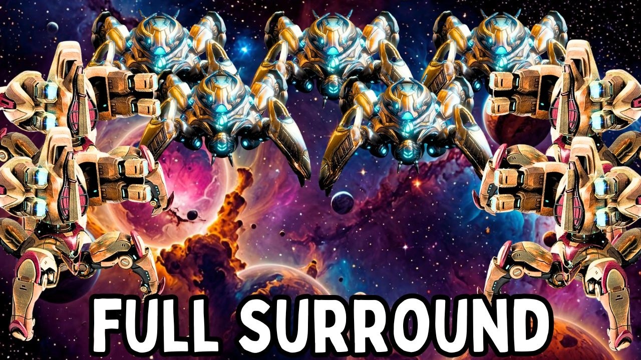 HISTORICALLY ACCURATE PINCER FORMATION - Weekly Brawl [Starcraft 2 Direct Strike]