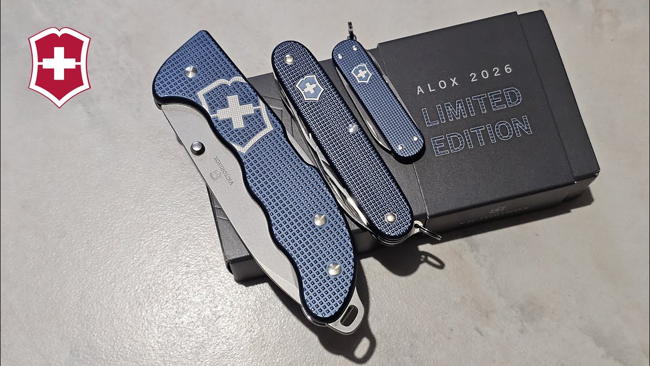[REVUE] Victorinox - ALOX LIMITED EDITION 2026 | Evoke / Pioneer X / Classic SD