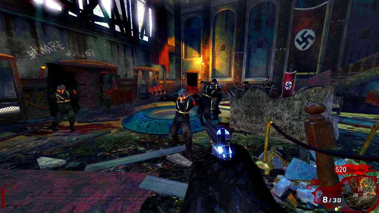 Call Of Duty Black Ops - Zombies Gameplay - Kino Der Toten