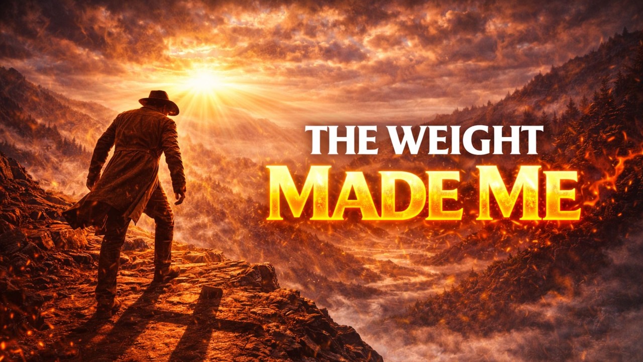 THE WEIGHT MADE ME | Christian Worship Song About Faith Through Trials (Lyrics Video)