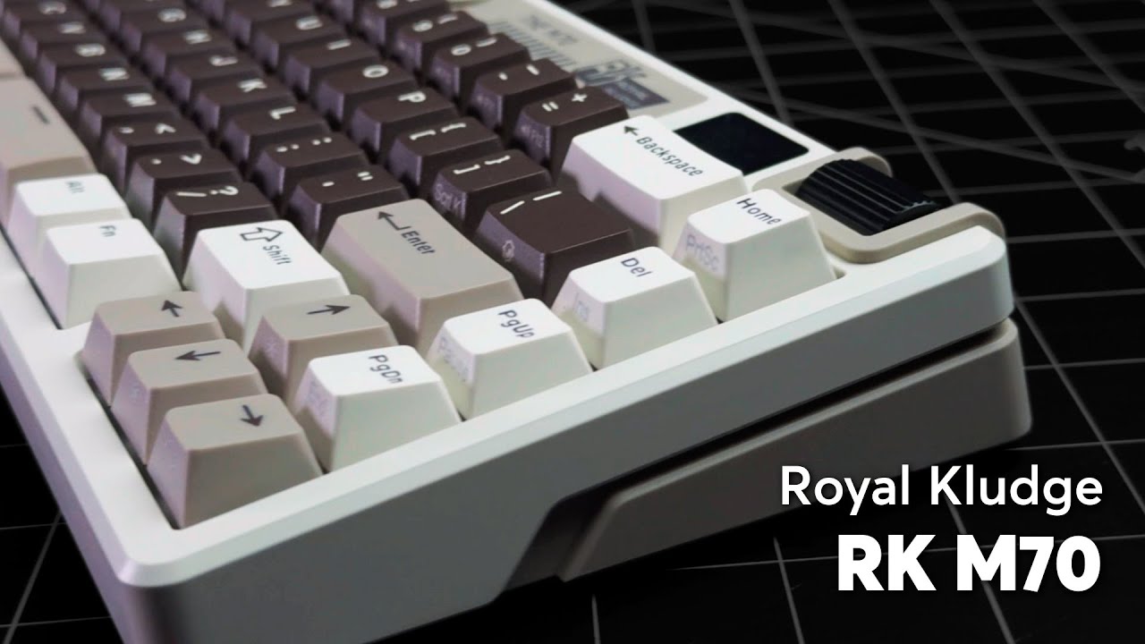 Royal Kludge RK M70 Mechanical Keyboard Sound Test & Review