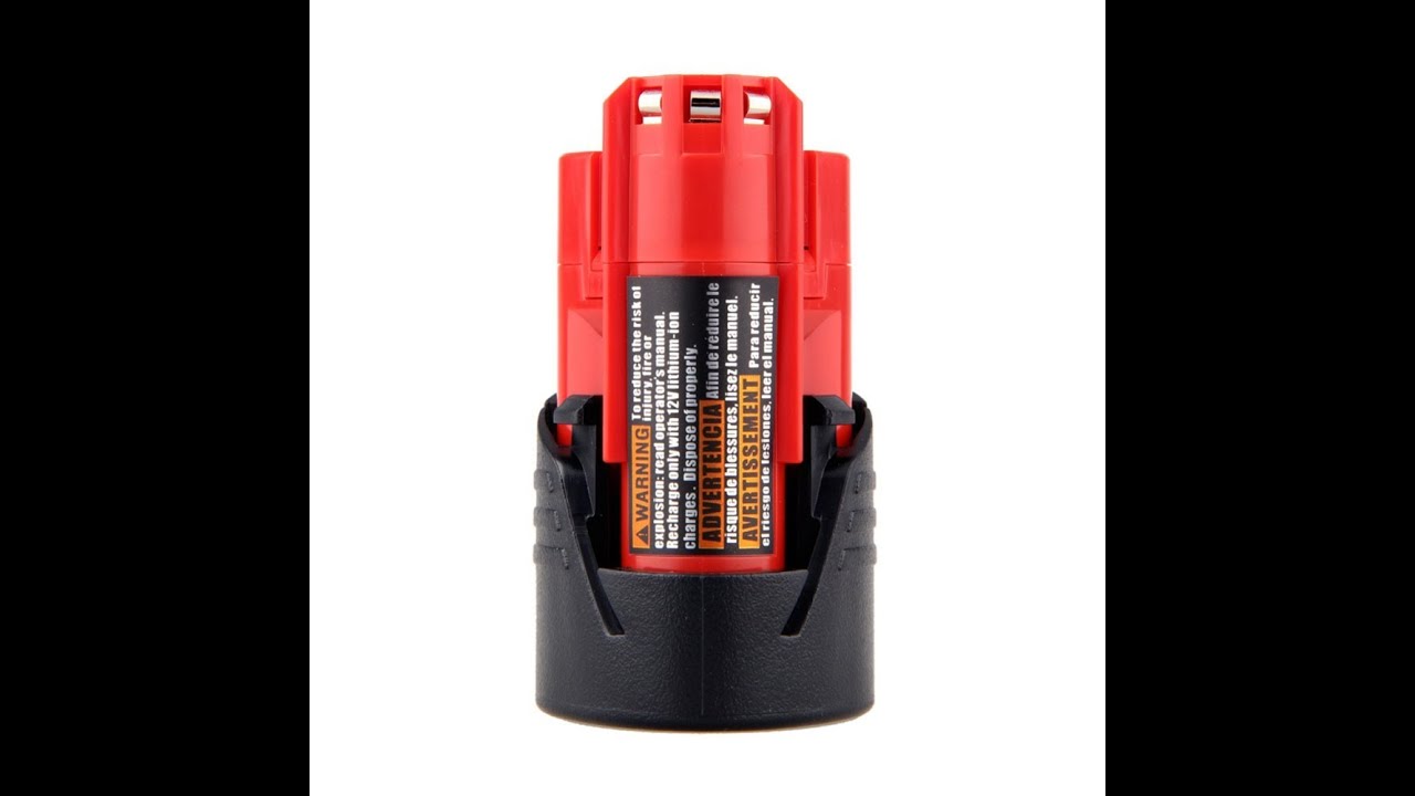 Como reparar batería taladro Milwaukee
