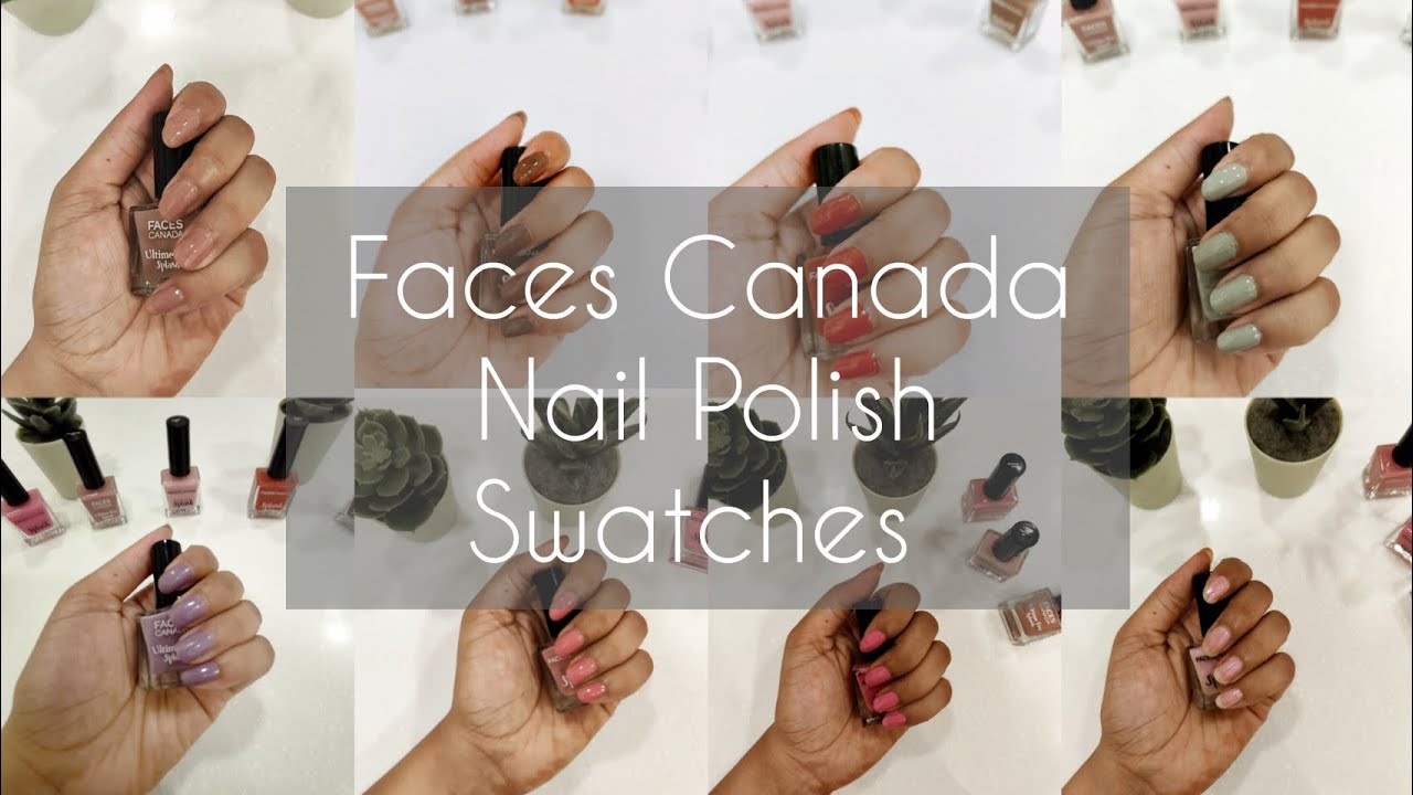 FACES CANADA SPLASH Nail Polish | Swatches | Nail Polish Review