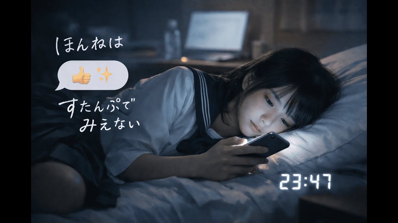 『23時47分-ほんねはすたんぷでみえない』 / 読み込み中