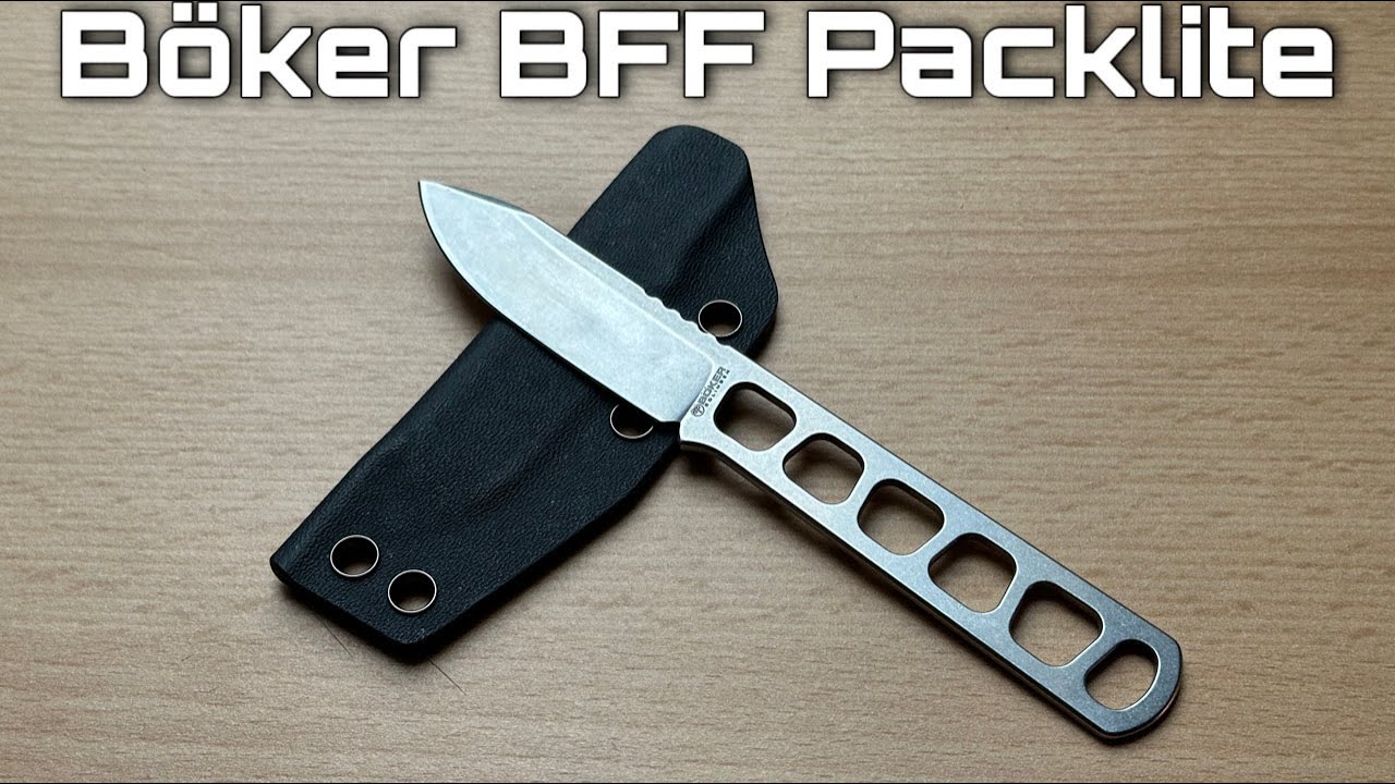 Böker BFF Packlite - Kleines EDC Fixed Blade aus Magnacut