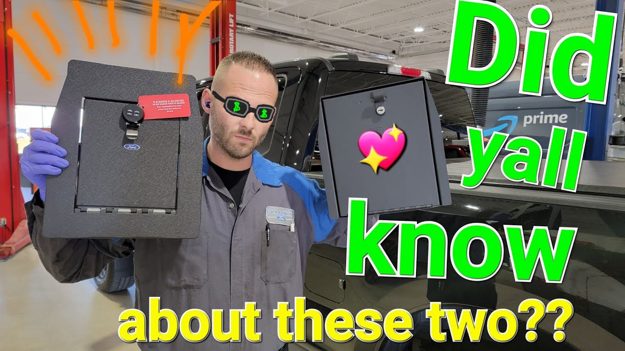 НОВЫЙ F150 F250 F350 F450 | Консоль для оружейного сейфа VAULT — Tuffy или OEM? Помогите выбрать!