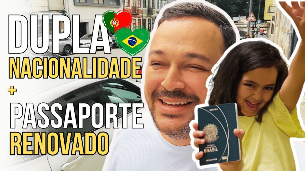 NOSSA FILHA PORTUGUESA, AGORA TAMBÉM É BRASILEIRA | FOMOS AO CONSULADO BRASILEIRO NO PORTO, PORTUGAL