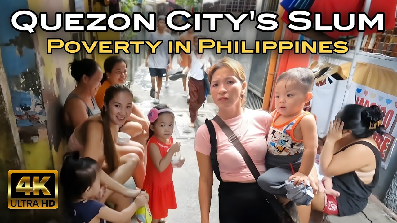 EXTREME WALK at HIDDEN SLUM in TATALON QUEZON CITY METRO MANILA PHILIPPINES [4K] 🇵🇭