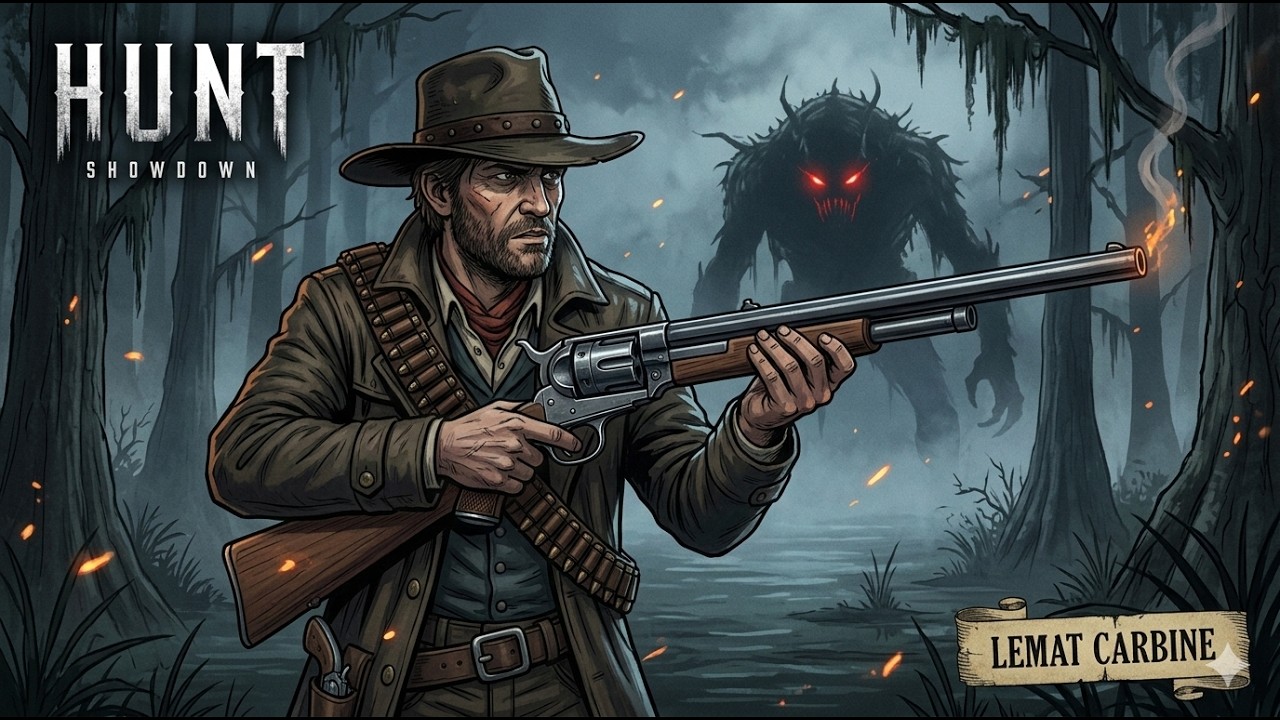 르맛의 맛! Lemat Carbine! Hunt: Showdown 1896
