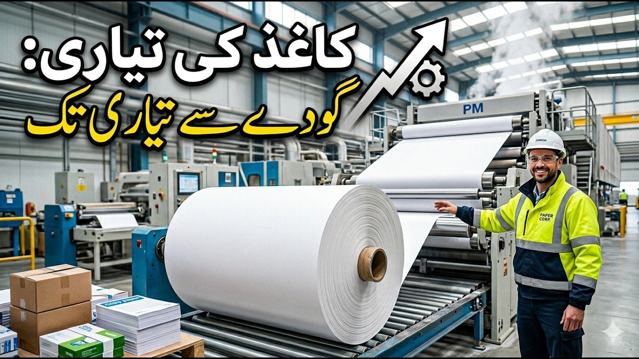 Paper & Pulp Industry | Paper Production process & Flow Sheet | Mechanical Pulping