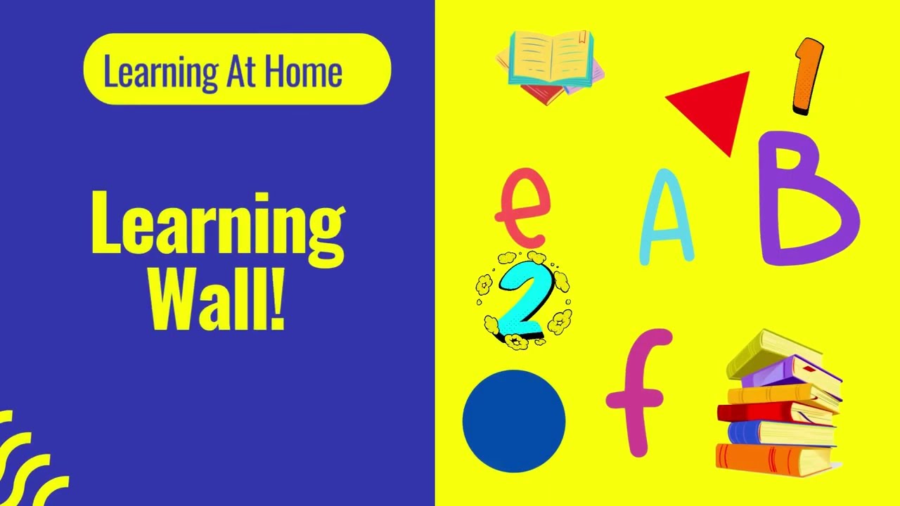 LEARNING AT HOME !