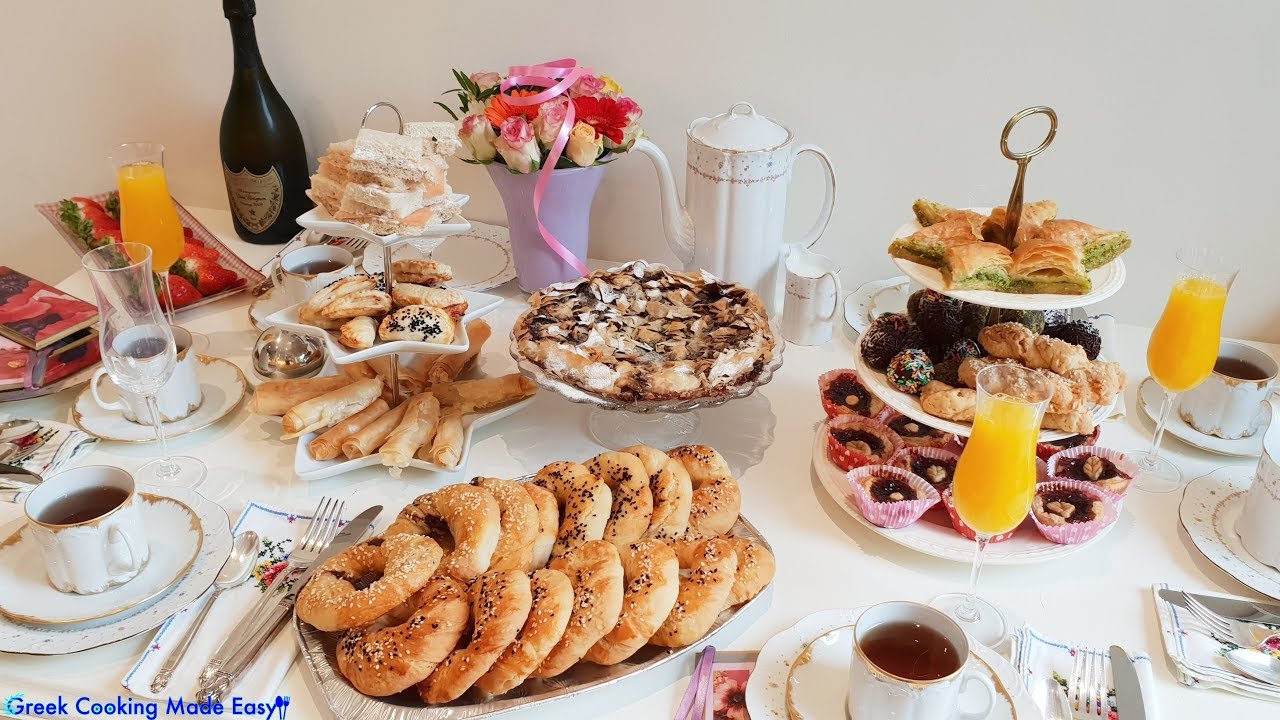 High Tea with a Greek Flair - High Tea ή &Alpha;&pi;&omicron;&gamma;&epsilon;&upsilon;&mu;&alpha;&tau;&iota;&nu;ό &Tau;&sigma;ά&iota; &mu;&epsilon; &epsilon;&lambda;&lambda;&eta;&nu;&iota;&kappa;έ&sigmaf; &gamma;&epsilon;ύ&sigma;&epsilon;&iota;&sigmaf;