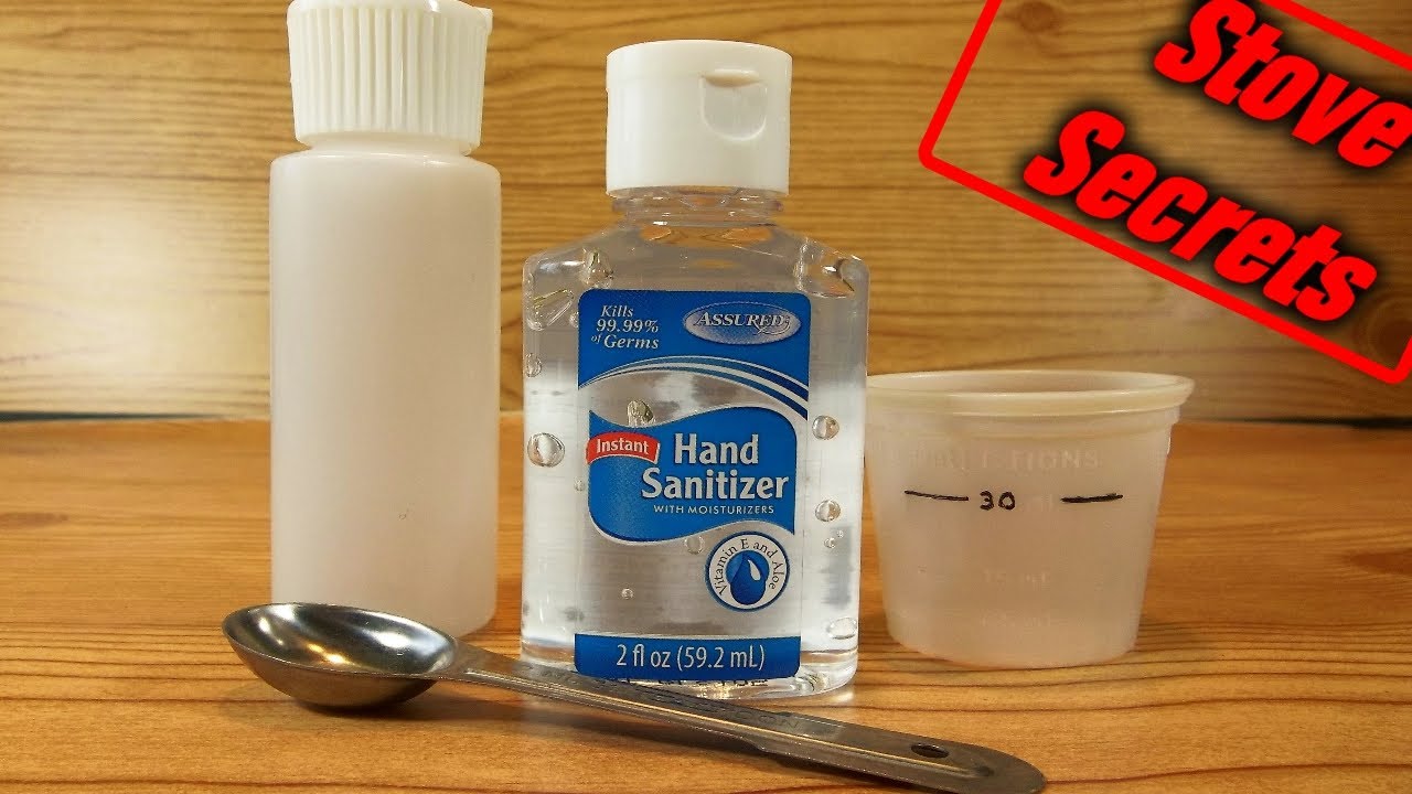 How To Distill Hand Sanitizer Into Alcohol Fuel