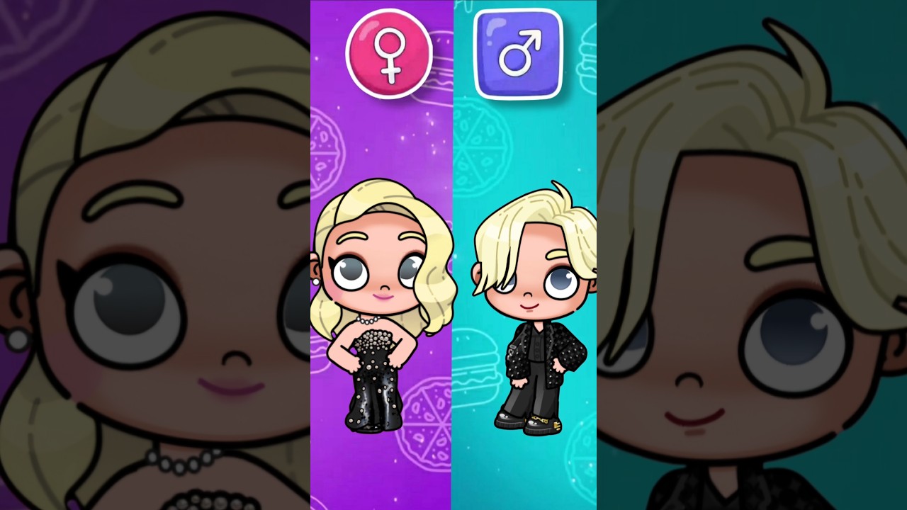 AVATAR WORLD😍GENDER SWAP♂️♀️😯Part 9💖 #avatarworld #genderswap #avatarworldgame