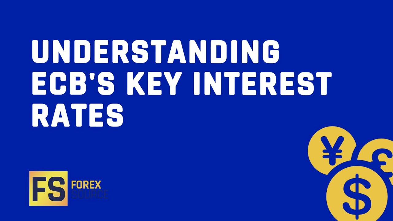 Understanding ECB's Key Interest Rates