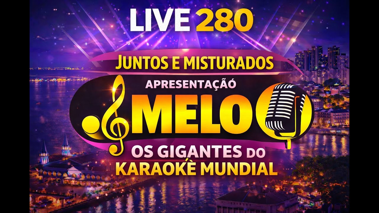 LIVE 2800 OS GIGANTES DO KARAOKE JUNTOSTOS E MISTURADOS