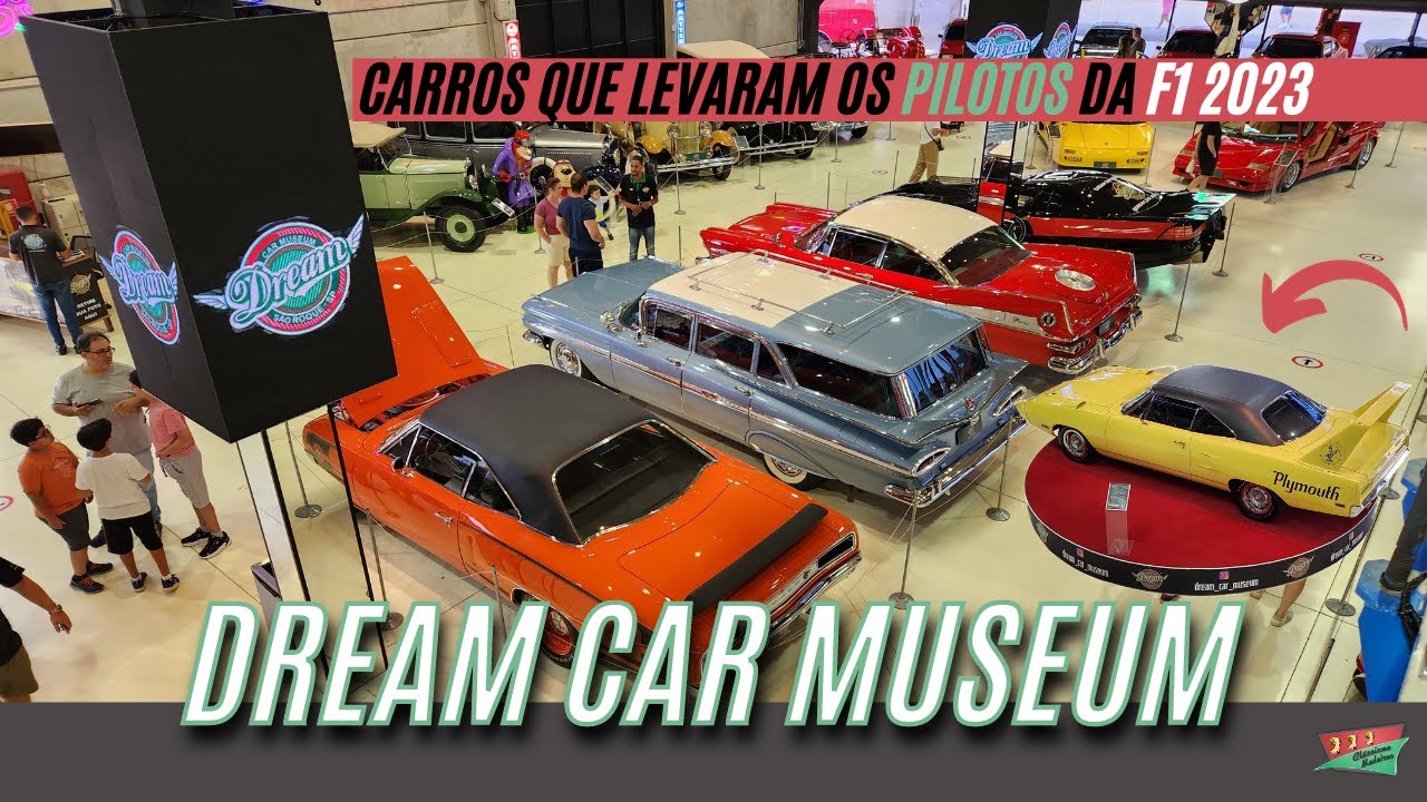 DREAM CAR MUSEUM - Museu de carros São Roque/SP | PLYMOUTH SUPERBIRD, LAMBORGHINIS E FERRARIS