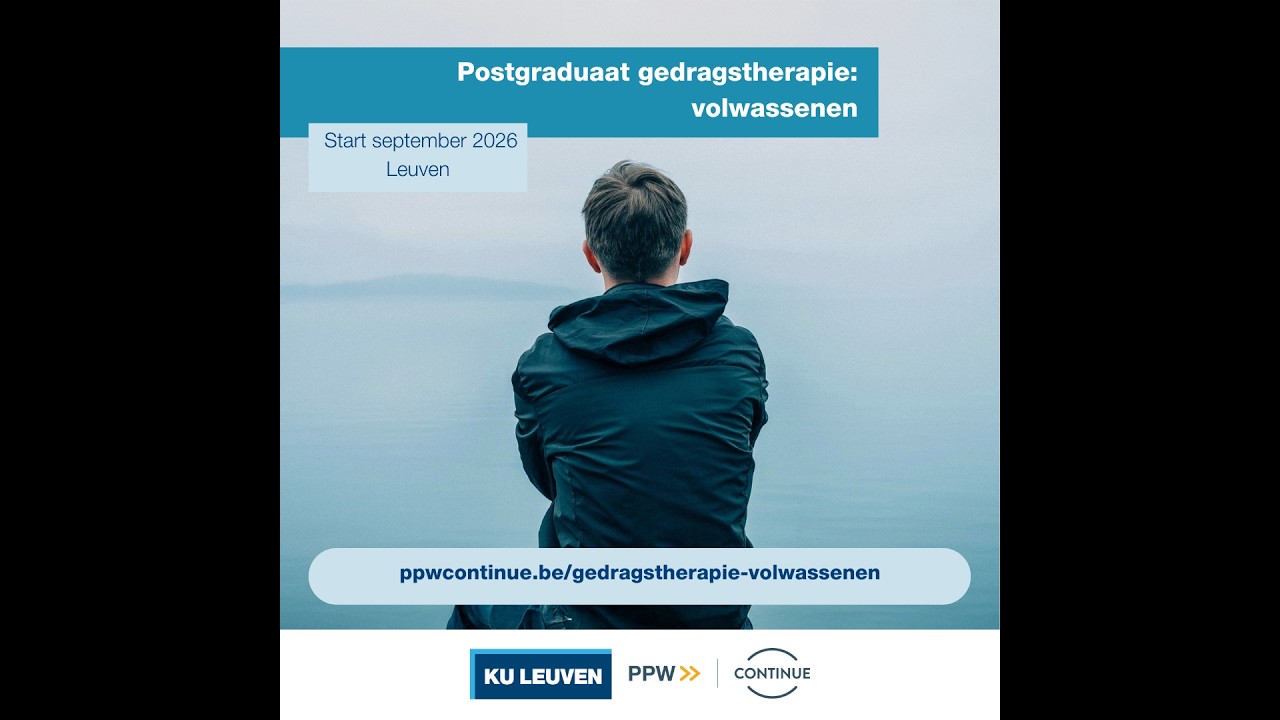 Infomoment PG Gedragstherapie Volwassenen