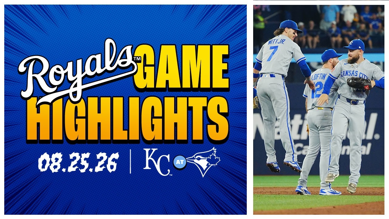 What a Finish! | Royals vs. Blue Jays Highlights 8/25/26