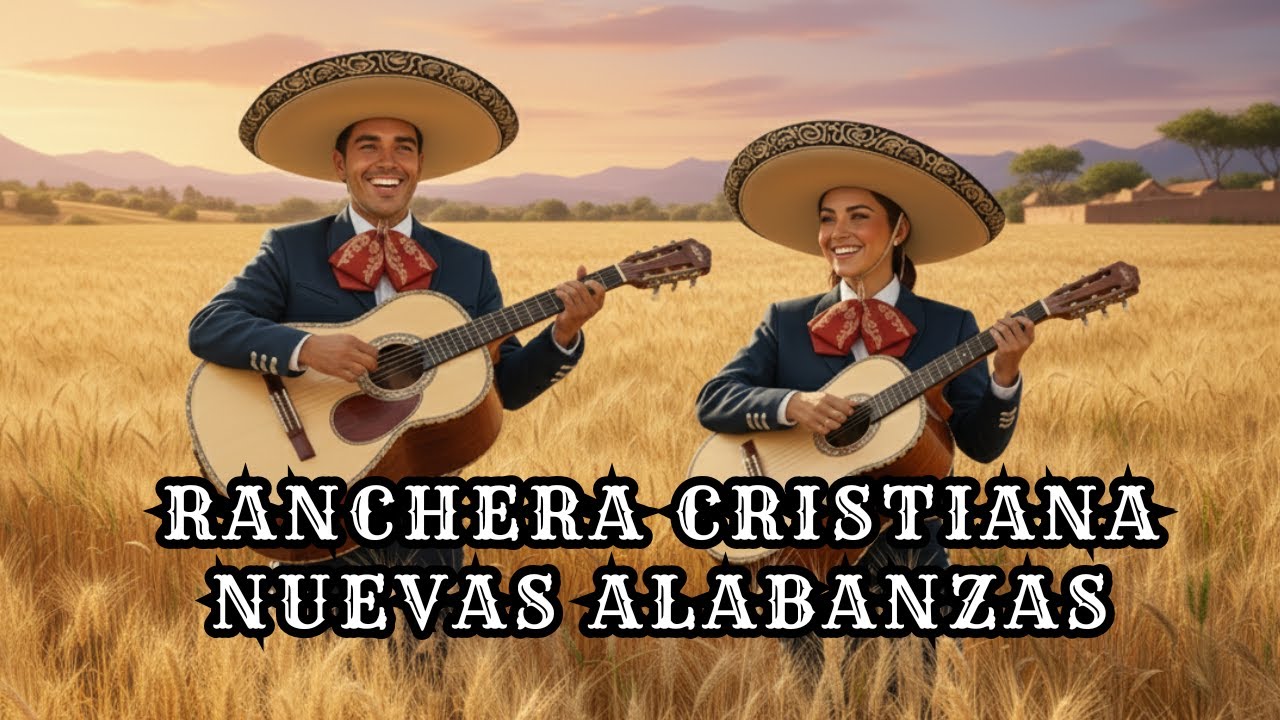1 Hora de NUEVAS Rancheras Cristianas con mariachi